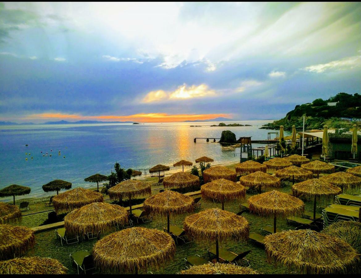 New Seafront Studio Guest House Anavyssos Bagian luar foto